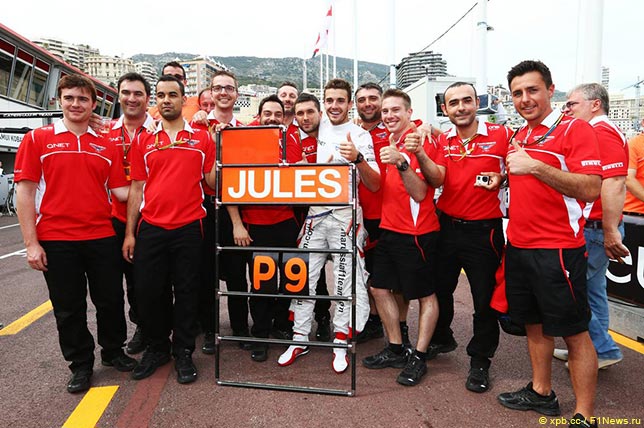 Шесть лет назад Жюль Бьянки заработал очки в Монако