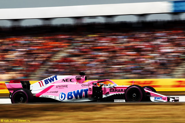 Перес: В Хоккенхайме всегда много борьбы