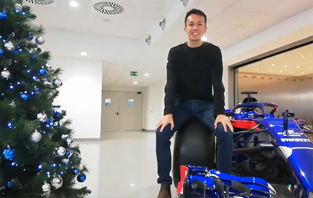 На базе Toro Rosso прошла рождественская вечеринка