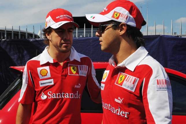 Масса вспоминает времена, когда был напарником Алонсо