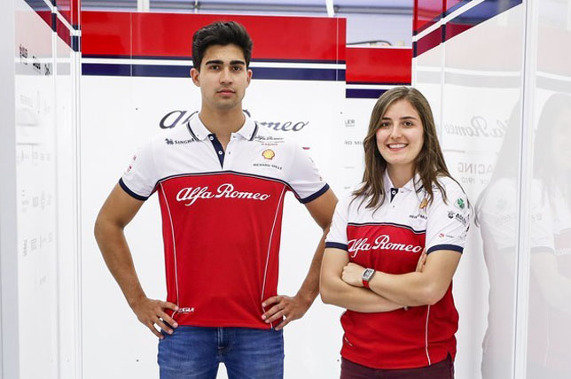 В Alfa Romeo подтвердили тесты Корреа и Кальдерон