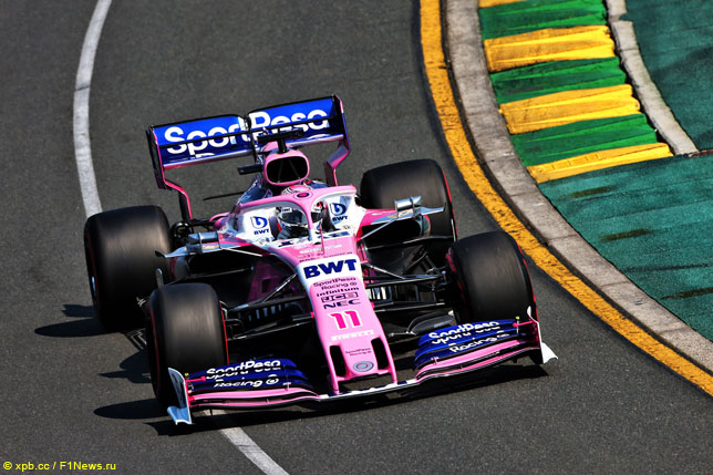 Серхио Перес: В Мельбурне сложно обгонять