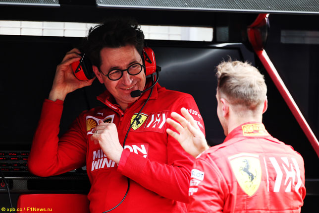 Маттиа Бинотто о выступлениях гонщиков Ferrari