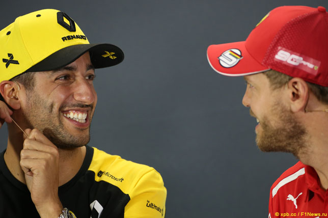 Риккардо подтвердил, что вёл переговоры с Ferrari
