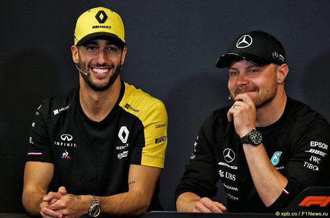 В Ferrari присматриваются к Риккардо и Боттасу?