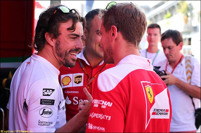 Алонсо может заменить Феттеля?