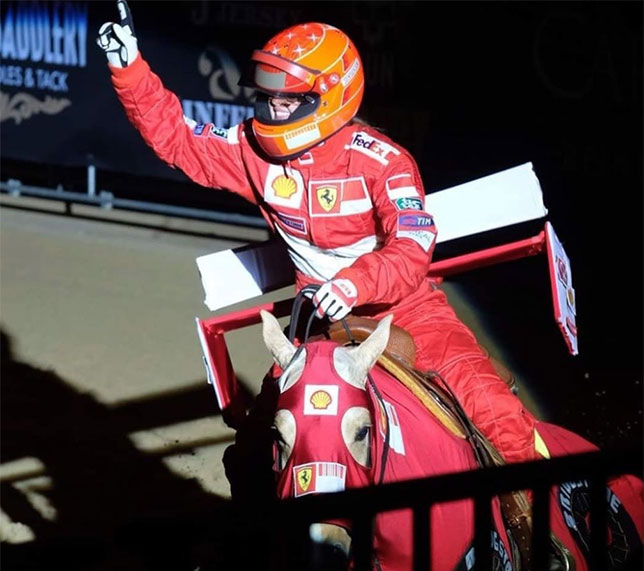 Джина Шумахер порадовала поклонников Ferrari