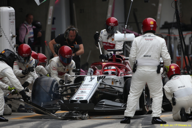 Райкконен: На последних кругах шины сильно остыли