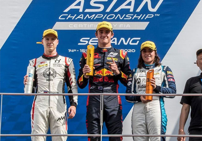 F3 Asian: Победы Дуэна, подиумы Чэдвик и Мазепина
