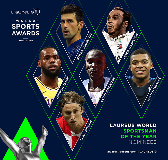 Льюис Хэмилтон в числе претендентов на премию Laureus