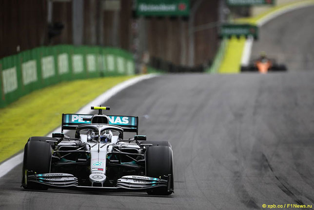 Боттас: На быстрых кругах были проблемы из-за трафика