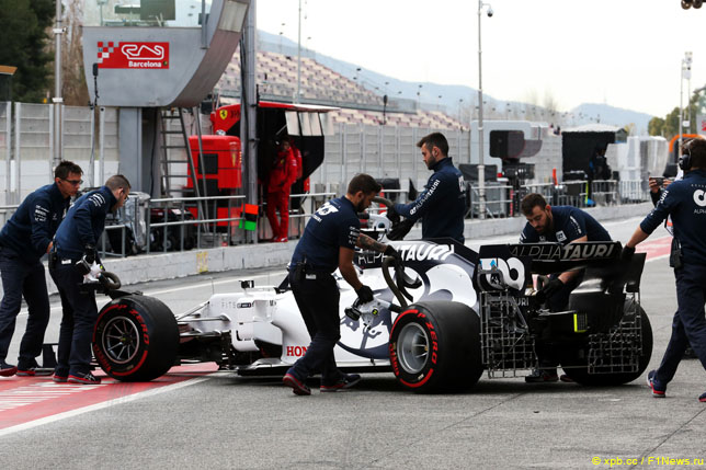 База AlphaTauri закрыта до 3 апреля