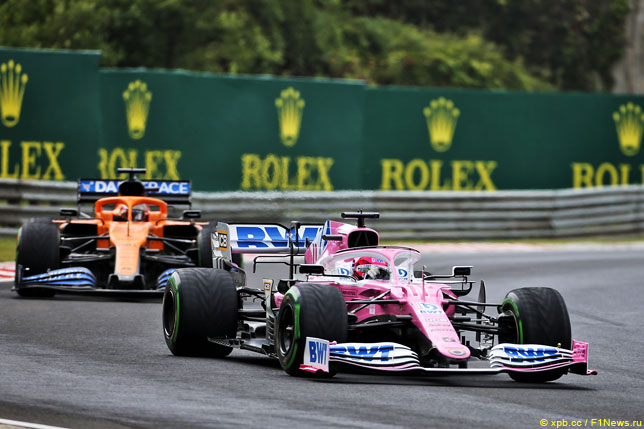 Серхио Перес: Пробуксовка на старте дорого мне стоила