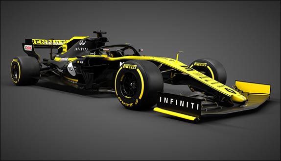 В Renault показали раскраску новой R.S.19