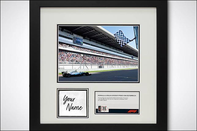 Финишный флаг продадут по кусочкам