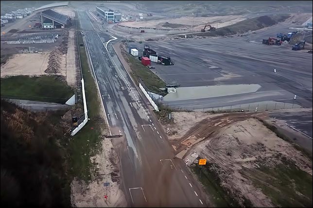 Видео: Трасса в Зандфорте в новогодние праздники