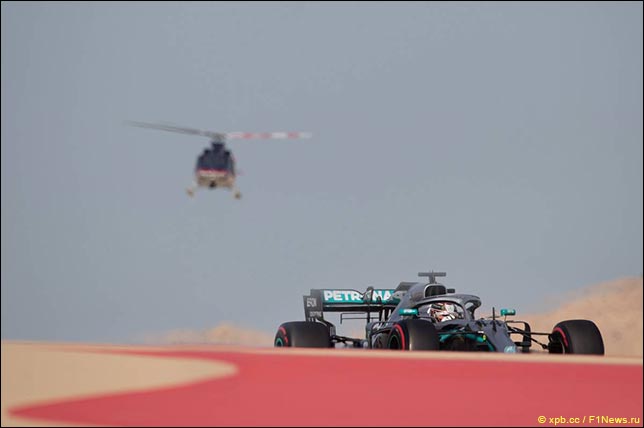 График работы гонщиков на тестах в Бахрейне