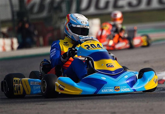 Фернандо Алонсо решил восстановить свой старый карт Фернандо Алонсо решил восстановить свой старый карт