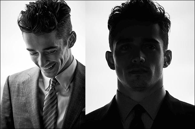 Шарль Леклер стал представителем бренда Giorgio Armani