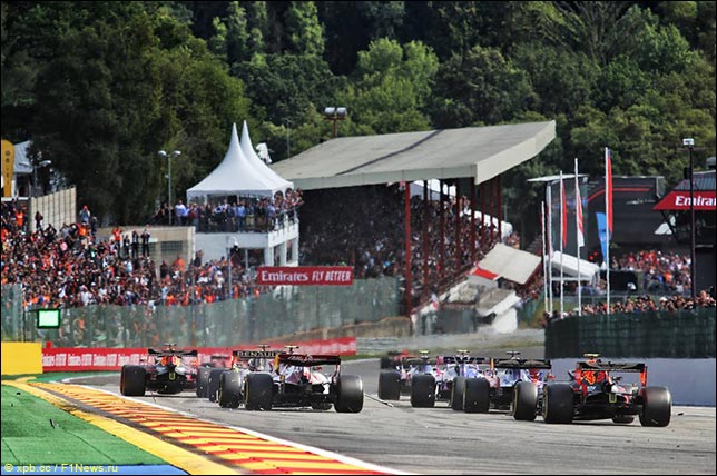 Гран При Бельгии: Любопытная статистика