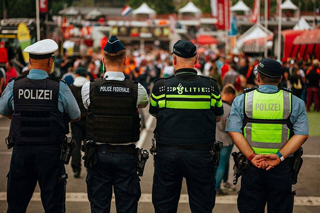 Бельгийская полиция использовала тепловизоры в Спа