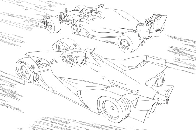 В Mercedes выпустили раскраски для тех, кто на карантине