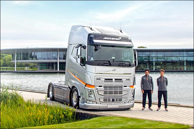 McLaren и Volvo Trucks продлили контракт на два года
