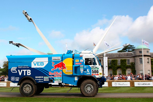 «КАМАЗ-мастер» выступит на фестивале в Гудвуде
