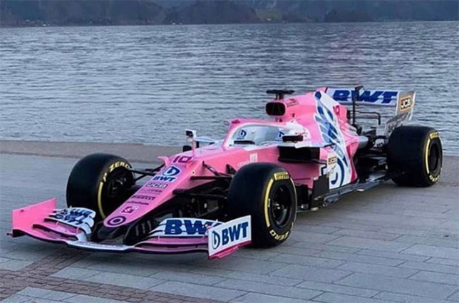 Фото новой машины Racing Point появились в интернете
