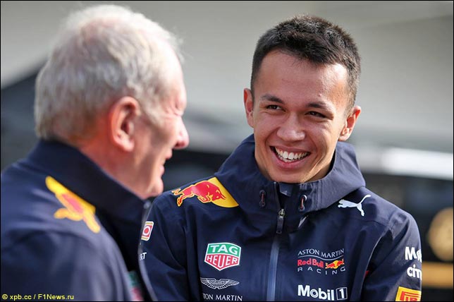 Алекс Элбон останется в Red Bull Racing