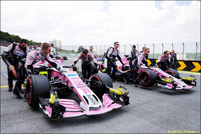 Racing Point Force India вновь сменит название - все новости Формулы 1 2018