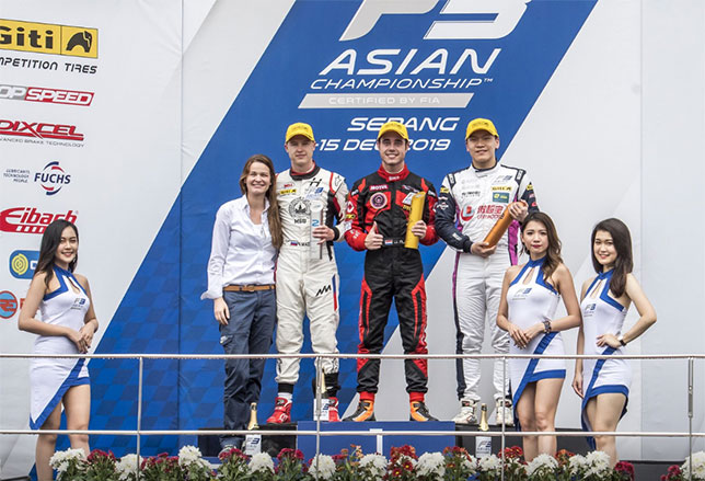 F3 Asia: Мазепин поднялся на подиум в Малайзии