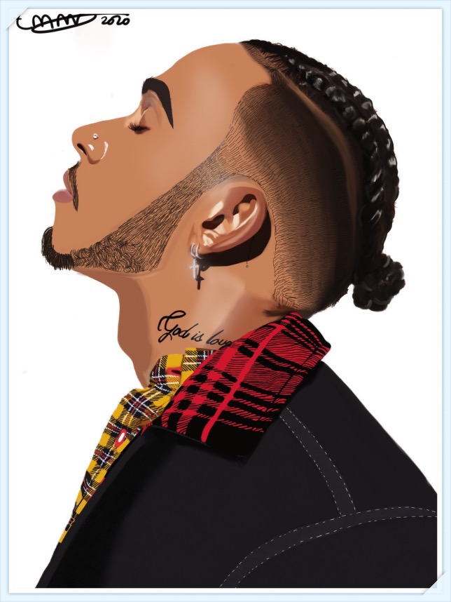 Поклонница таланта Хэмилтона создала его портрет