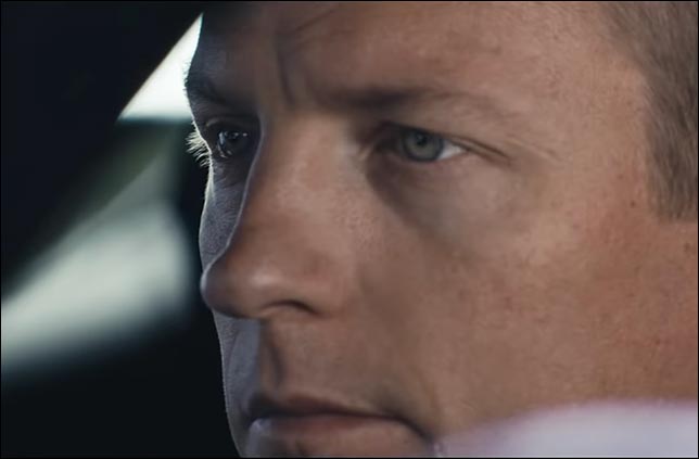 Видео: Кими Райкконен в рекламе Alfa Romeo