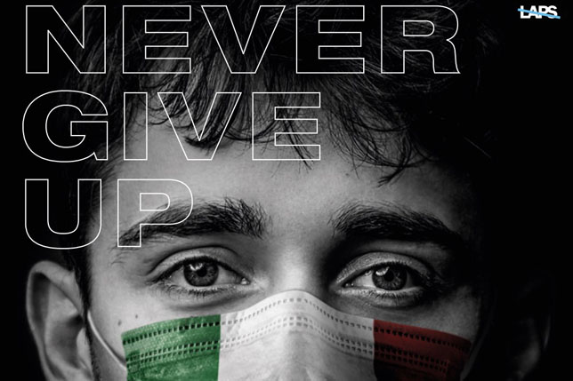 Шарль Леклер помогает итальянскому Красному кресту