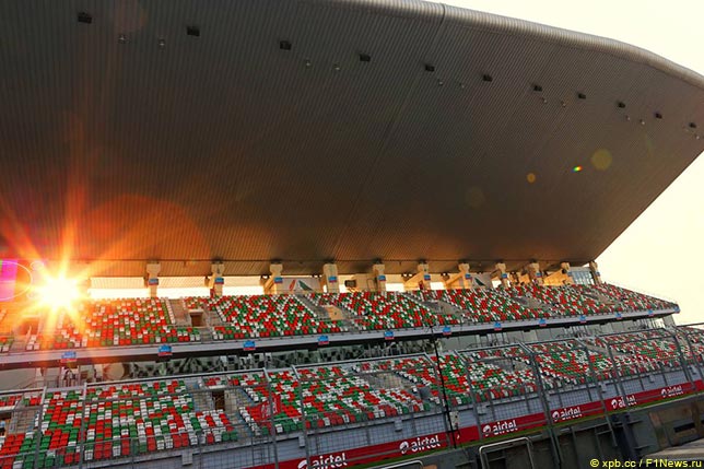 Индийский автодром оборудован под временный карантин