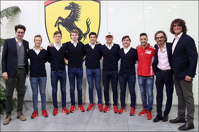 Мик Шумахер провёл первый рабочий день в Ferrari