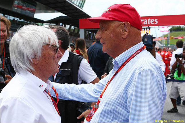 Экклстоун: Для меня Лауда остаётся живым Экклстоун: Для меня Лауда остаётся живым