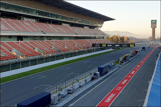 В Барселоне начался пятый день зимних тестов