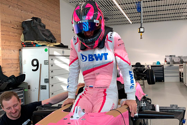 Ф2: Артём Маркелов прошёл подгонку сиденья