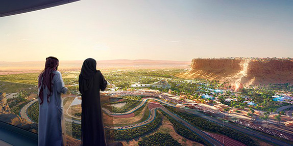 Некоторые подробности проекта гонки в Саудовской Аравии