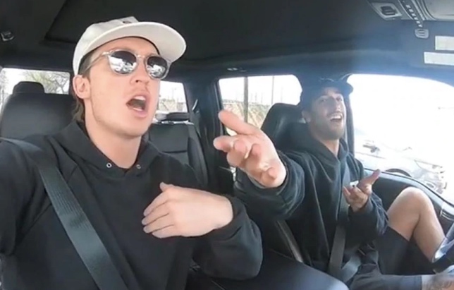 Даниэль Риккардо – гонщик, который поёт