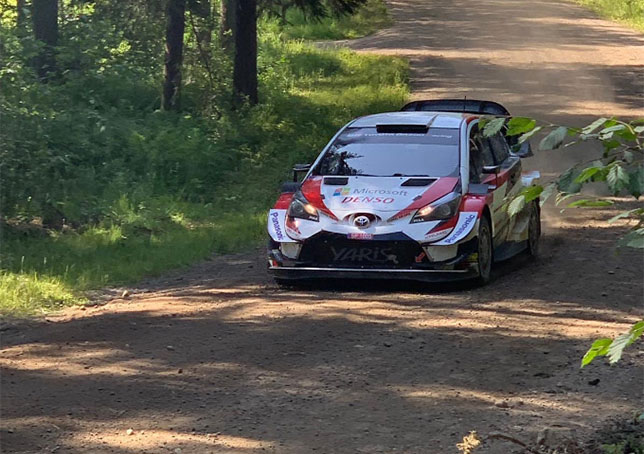 Видео: Валттери Боттас за рулём раллийной Toyota