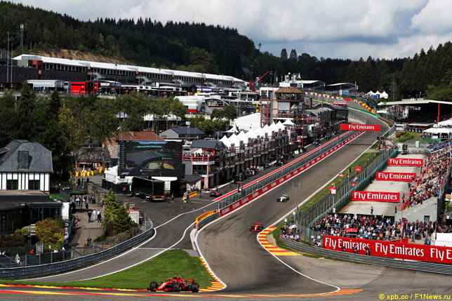 Гран При Бельгии: Предварительный прогноз погоды