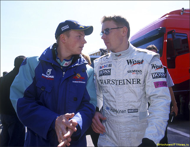 Пара эпизодов из гоночной биографии Кими Райкконена