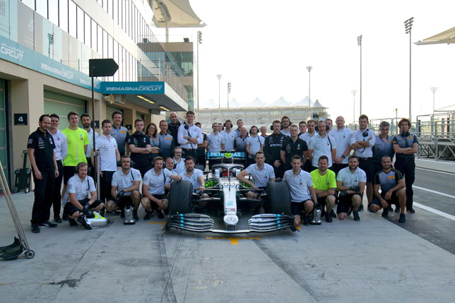 В Mercedes завершили тесты 18-дюймовых шин