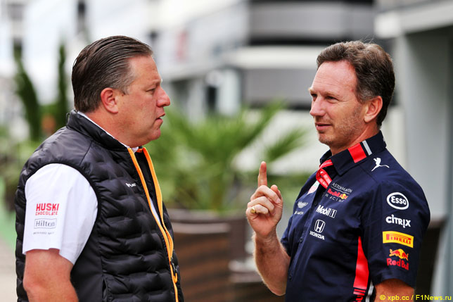 Зак Браун: Некоторые команды играют с огнём