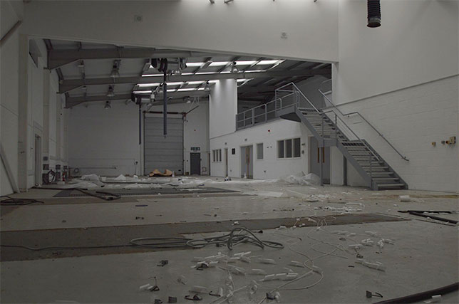 Спустя 5 лет после закрытия Caterham её база в руинах