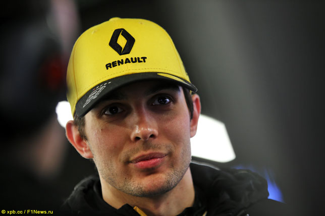 Эстебан Окон завершил тесты Renault в Шпильберге