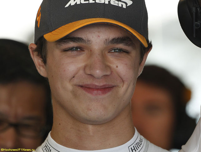 Болельщики признали Норриса «Новичком года»